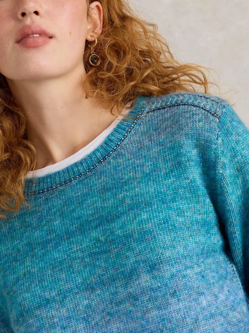 Pullover Lilbet - Blue Mlt - 52 Bild 3
