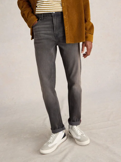 Slim Jeans Bronson - Washed Blk - 40/R Bild 3