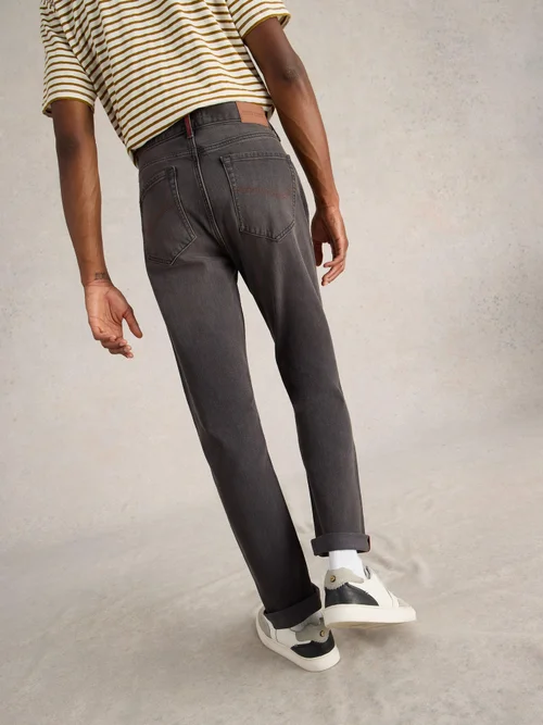 Slim Jeans Bronson - Washed Blk - 40/R Bild 4
