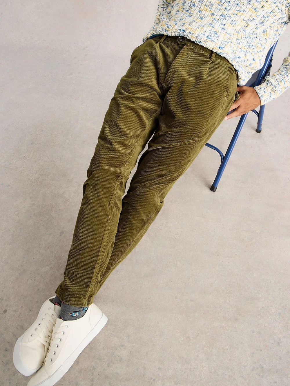 Kordhose Kimber - Khaki Grn - 40/R Bild 1