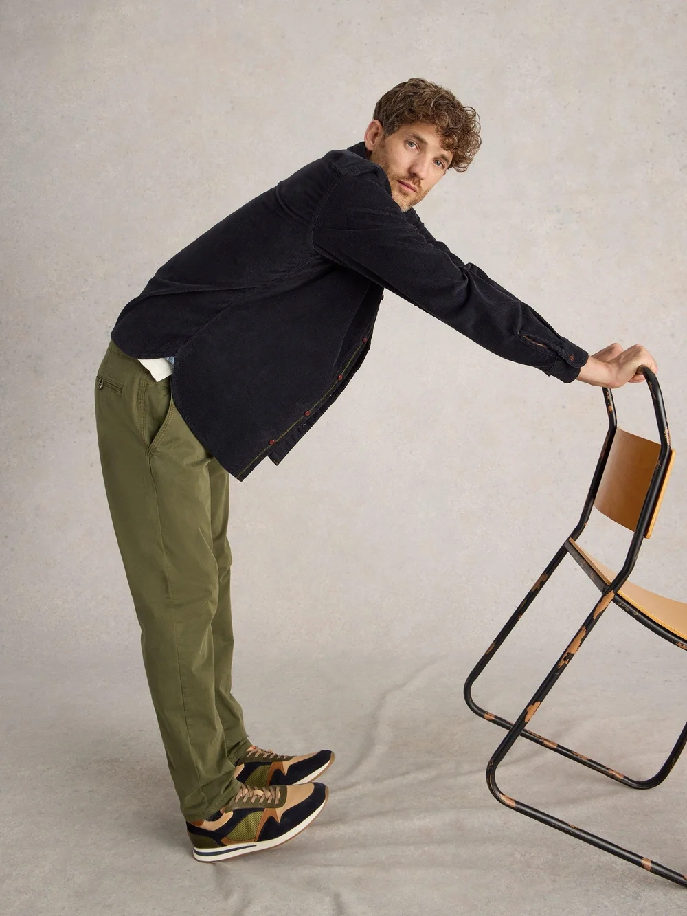 Kordhemd Griffin - Dark Navy - S Bild 1