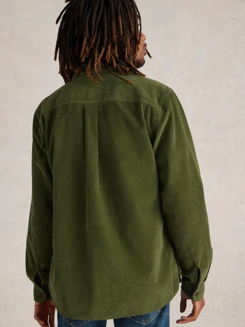 Kordhemd Griffin - Mid Green - XXXL Bild 4
