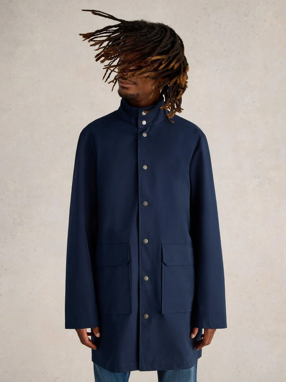Kurzmantel Chiltern - Dark Navy - XXXL Bild 1
