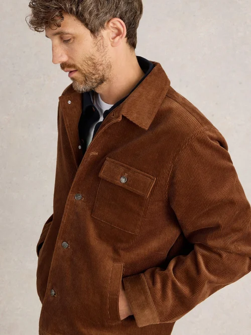 Kordjacke - Mid Tan - XXXL Bild 3