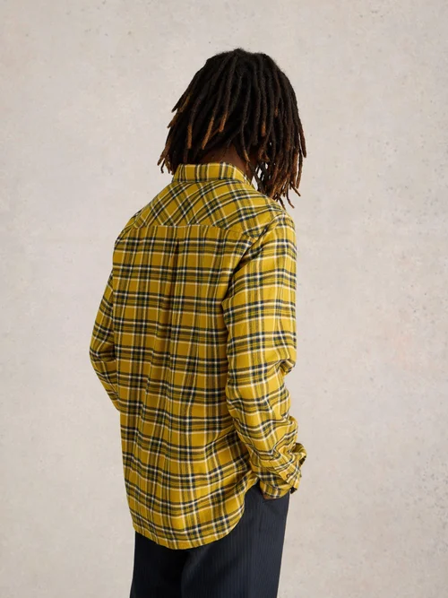 Karohemd Wallace - Yellow Mlt - XXXL Bild 4