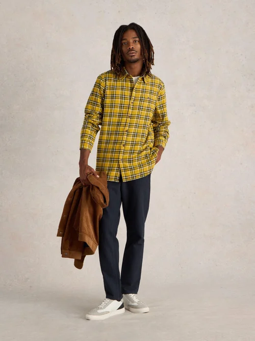 Karohemd Wallace - Yellow Mlt - XXXL Bild 2