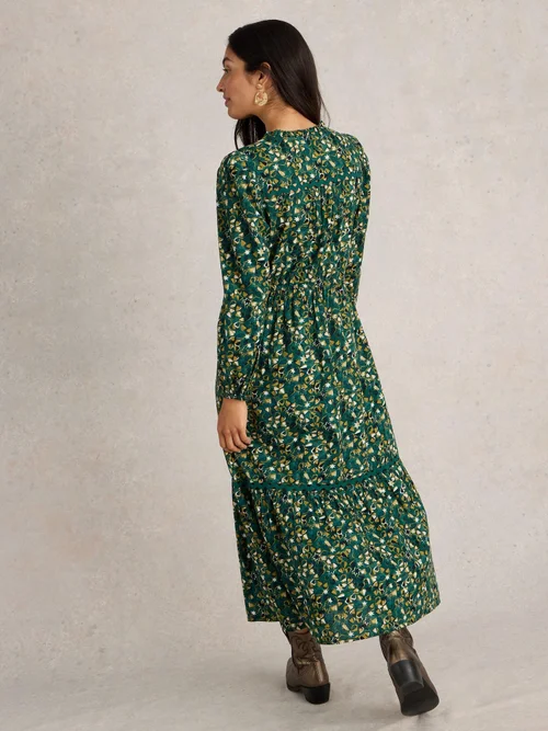 Maxikleid Lotus - Green Pr - 52/R Bild 4
