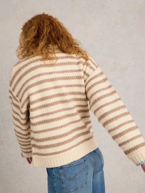 Strickjacke Tyler - Nat Mlt - 46 Bild 4