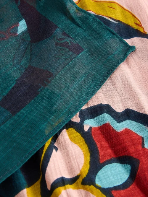 Schal mit Pferdemotiv Bild 2