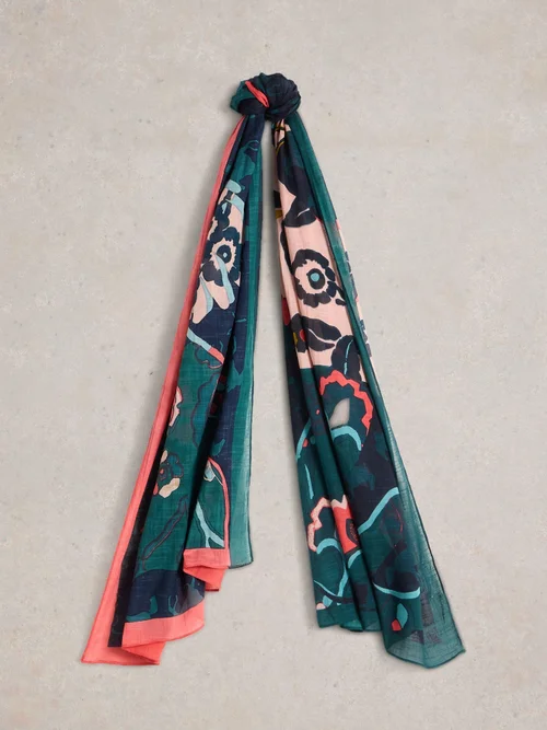 Schal mit Pferdemotiv Bild 1