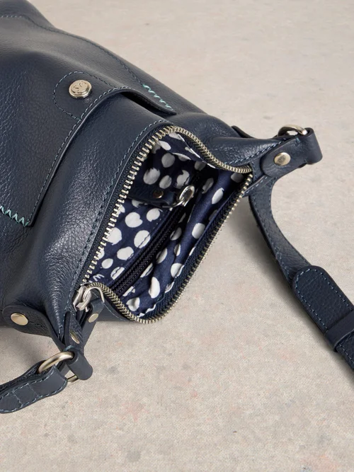 Mini Fern Crossbody-Tasche aus Leder Bild 4