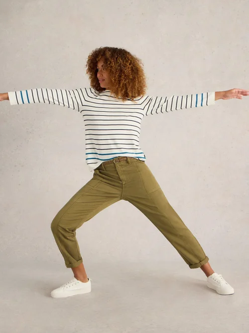 Hose Thea - Khaki Grn - 52/R Bild 1