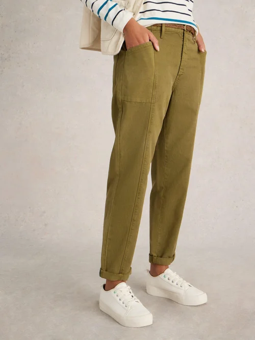 Hose Thea - Khaki Grn - 52/R Bild 3
