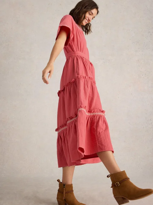 Kleid Coralie aus Doppelstoff - Pink Mlt - 52 Bild 2