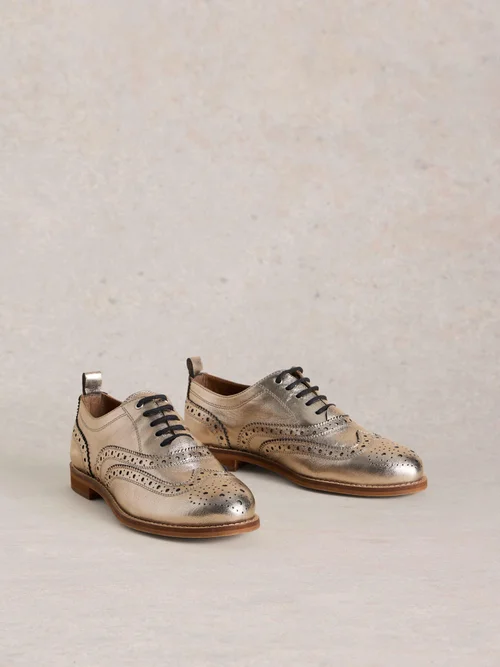Lederhalbschuhe Thistle - Colour Met - 41 Bild 3