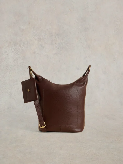 Fern Crossbody-Tasche aus Leder - Dk Brown - EINHEITSGRÖSSE Bild 1