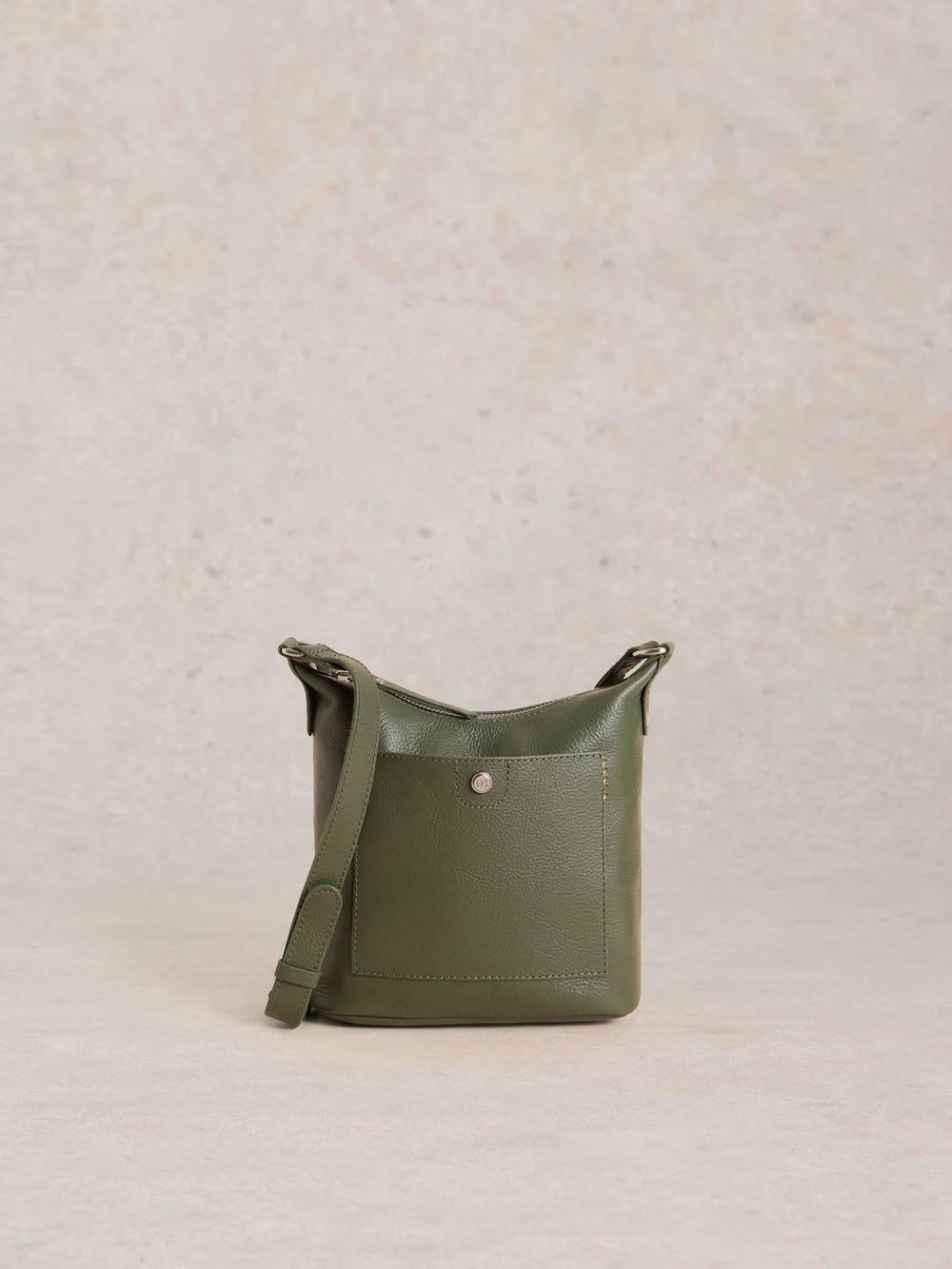 Mini Fern Crossbody-Tasche aus Leder Bild 1