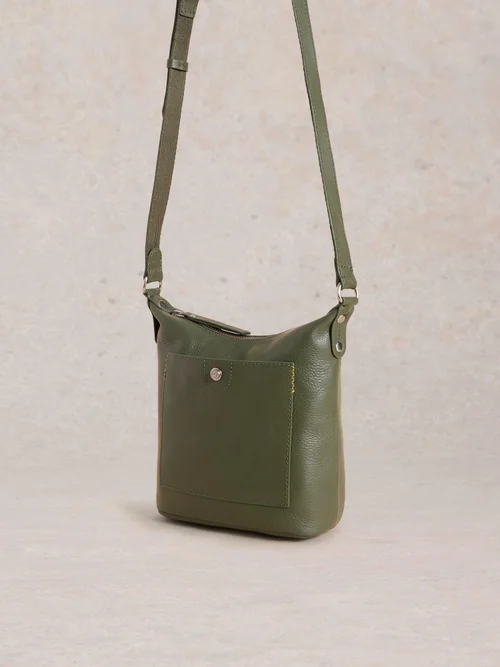 Mini Fern Crossbody-Tasche aus Leder Bild 2