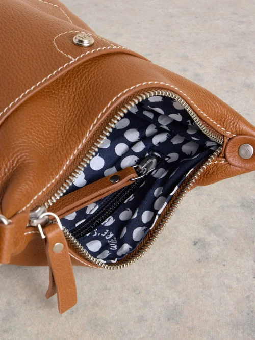 Mini Fern Crossbody-Tasche aus Leder Bild 3