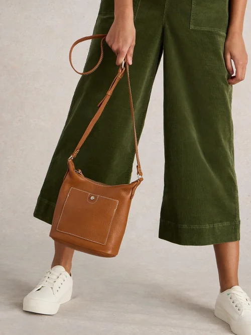 Mini Fern Crossbody-Tasche aus Leder Bild 2
