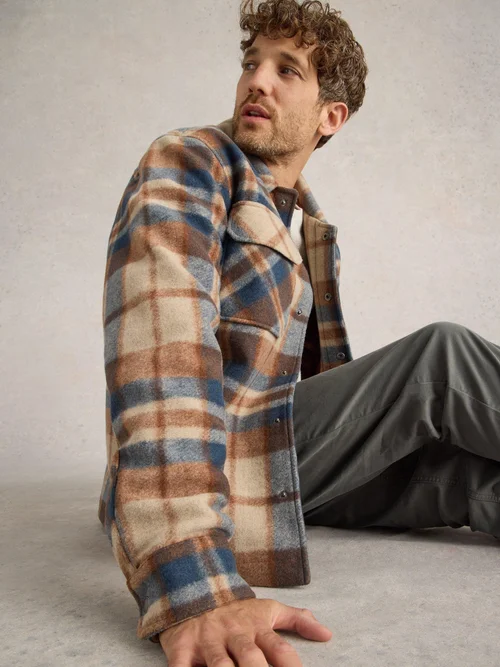 Karohemd Trucker - Brown Mlt - XXXL Bild 1