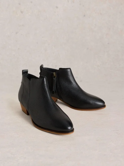 Lederstiefeletten Willow - Pure Blk - 40.5 Bild 2
