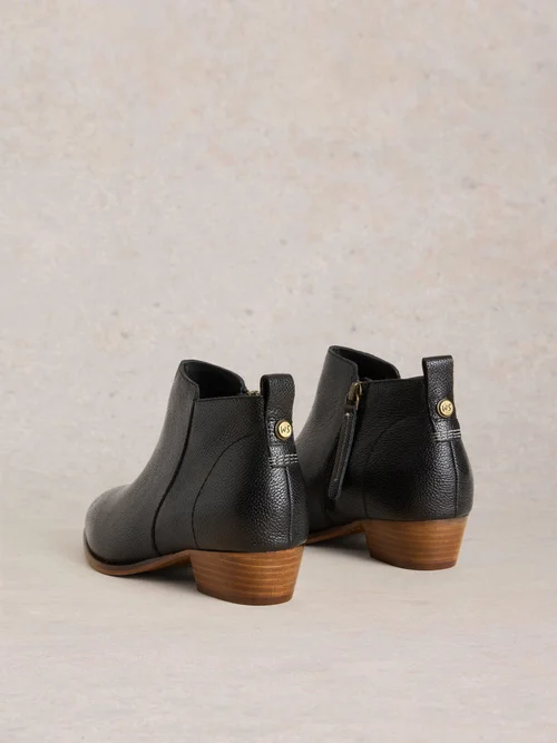 Lederstiefeletten Willow - Pure Blk - 40.5 Bild 4