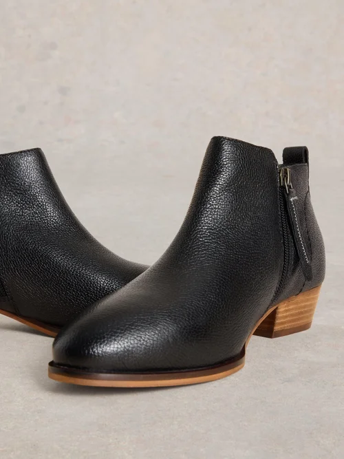 Lederstiefeletten Willow - Pure Blk - 40.5 Bild 3