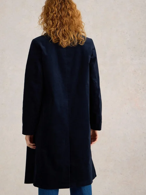 Samtmantel Kamila - Dark Navy - 52/R Bild 4
