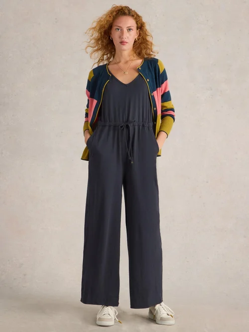 Jasmine Jumpsuit aus Jersey - Charc Grey - 42 Bild 2