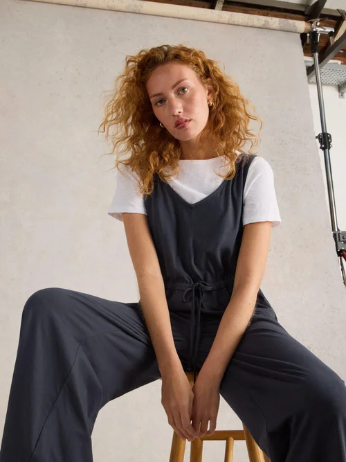 Jasmine Jumpsuit aus Jersey - Charc Grey - 42 Bild 1