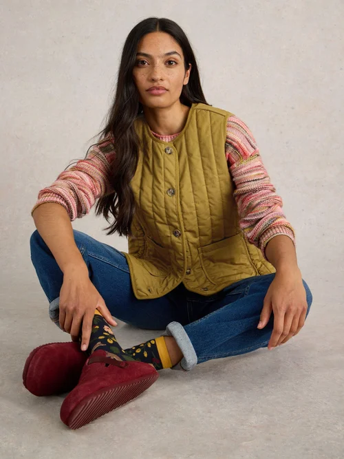 Steppweste Emma - Khaki Grn - 52 Bild 1