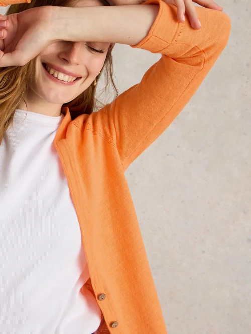 Strickjacke Naria - Mid Orange - 52 Bild 3