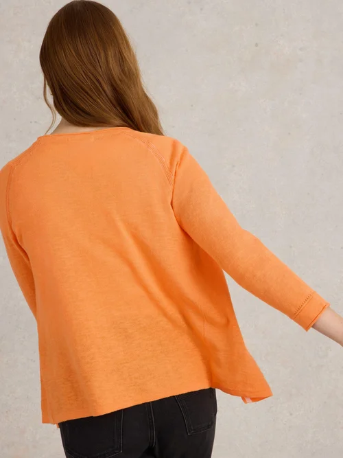 Strickjacke Naria - Mid Orange - 48 Bild 4