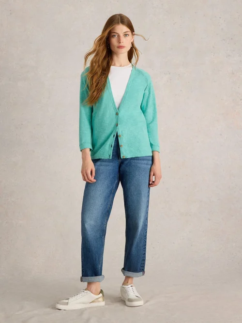 Strickjacke Naria - Mid Teal - 52 Bild 2