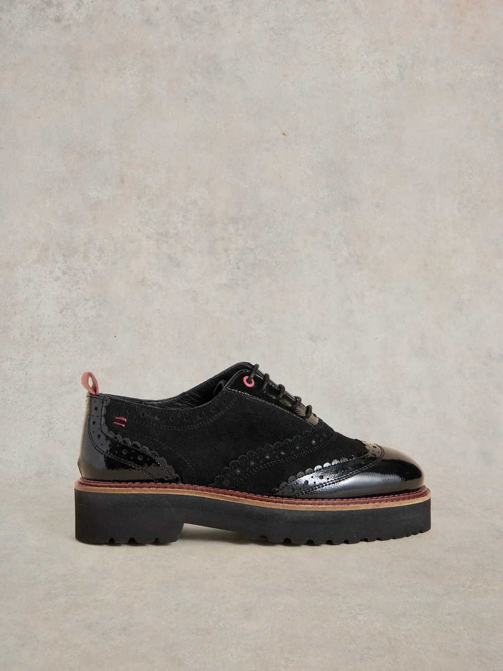 Chunky Budapester Halbschuhe - Pure Blk - 41 Bild 1