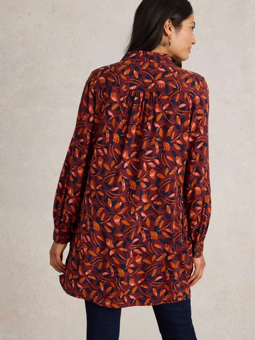 Tunika Farley - Plum Pr - 52/R Bild 4