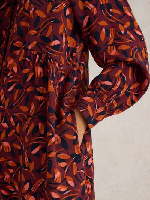 Tunika Farley - Plum Pr - 46/R Bild 3