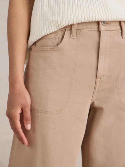 7/8-Jeans Tia mit weitem Bein - Dk Nat - 52/R Bild 3
