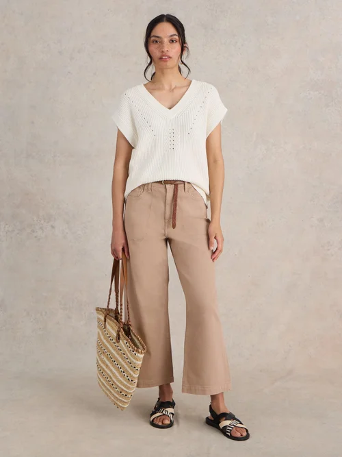 7/8-Jeans Tia mit weitem Bein - Dk Nat - 52/R Bild 2
