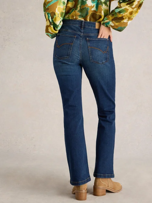 Bootcut Jeans Harriet - Mid Denim - 52/R Bild 4