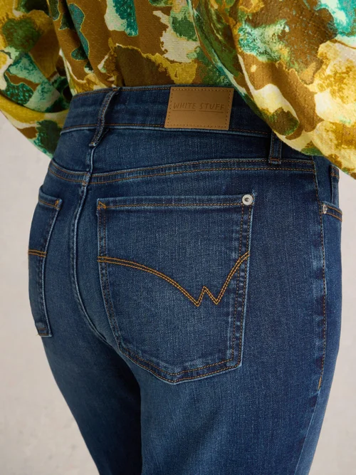 Bootcut Jeans Harriet - Mid Denim - 52/R Bild 3