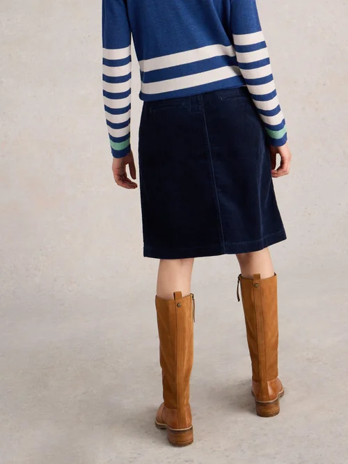 Kordrock Marie - Dark Navy - 52 Bild 4