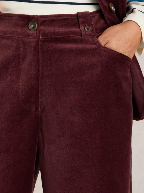 7/8-Samthose Belle - Dk Plum - 48 Bild 3
