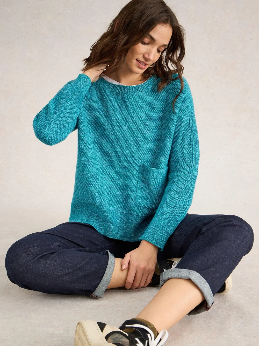 Pullover Northbank - Teal Mlt - 52 Bild 1