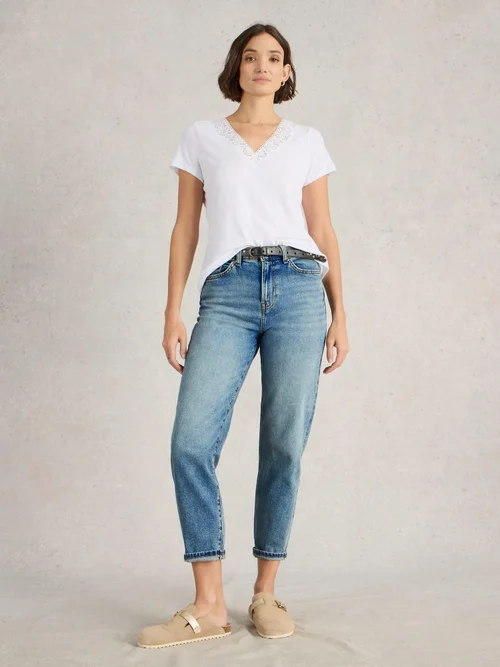 Schmal zulaufende Jeans Tilly - Lgt Denim - 52/R Bild 2