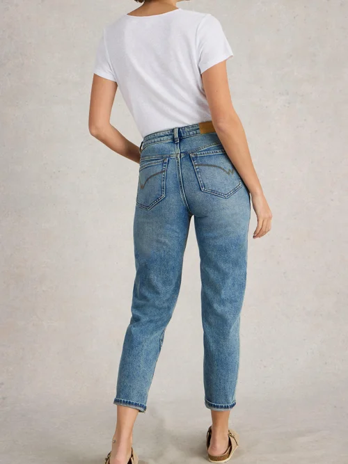 Schmal zulaufende Jeans Tilly - Lgt Denim - 52/R Bild 4