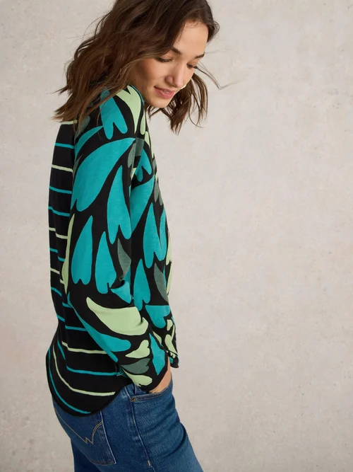 Langarmshirt Clara - Green Pr - 52 Bild 3
