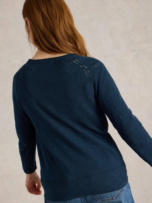 Strickjacke Naria - Dark Navy - 46 Bild 4