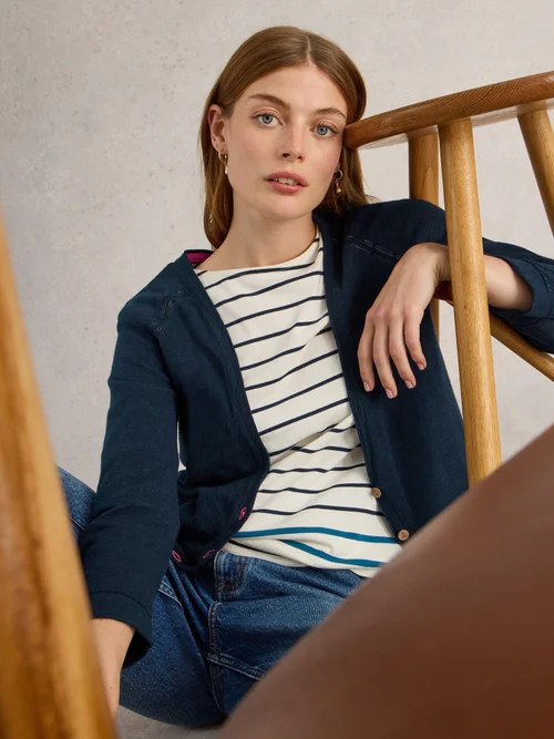 Strickjacke Naria - Dark Navy - 46 Bild 1